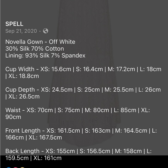 NWT Spell & the Gypsy Novella Gown XL - Spell Bride - Picture 13 of 17